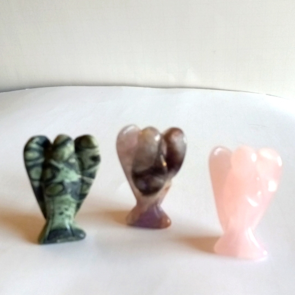 Angel Crystal Carvings.